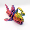 Articulated Anglerfish Skeleton | 7" Deep Sea Fidget & Collectible