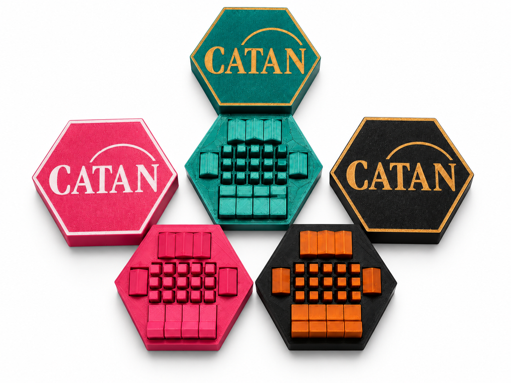 Personalized Catan Player Set
