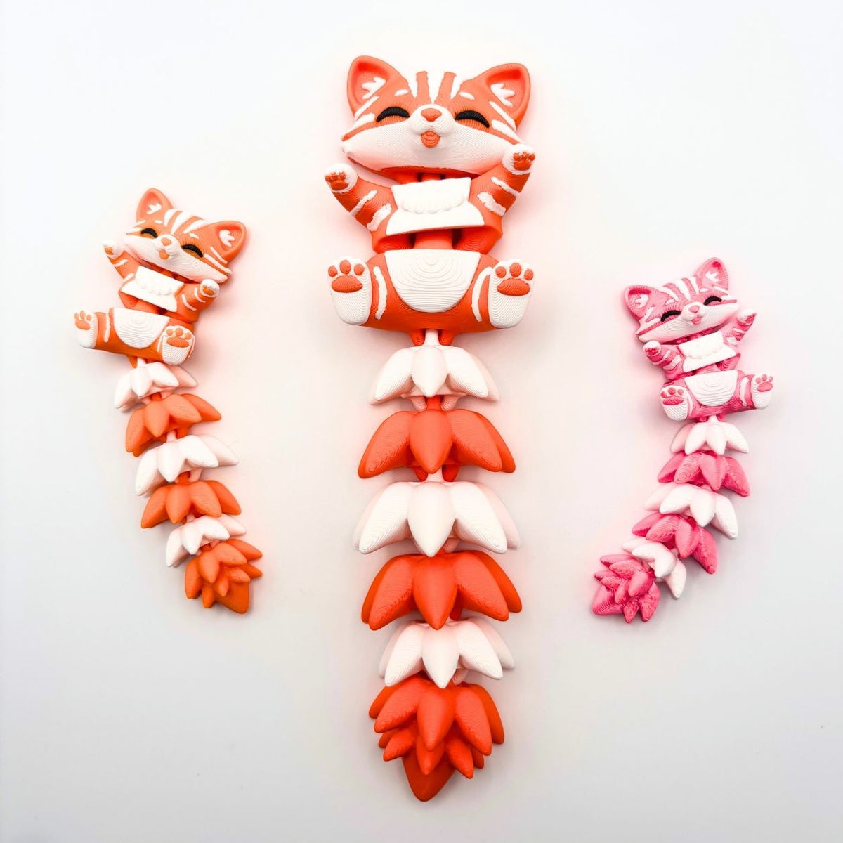 Articulated Kitty | 6-7" Flexible Cat Fidget Toy & Collectible