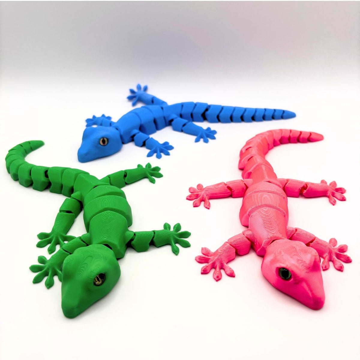 Articulated Gecko | 8" Flexible Reptile Fidget Toy & Collectible