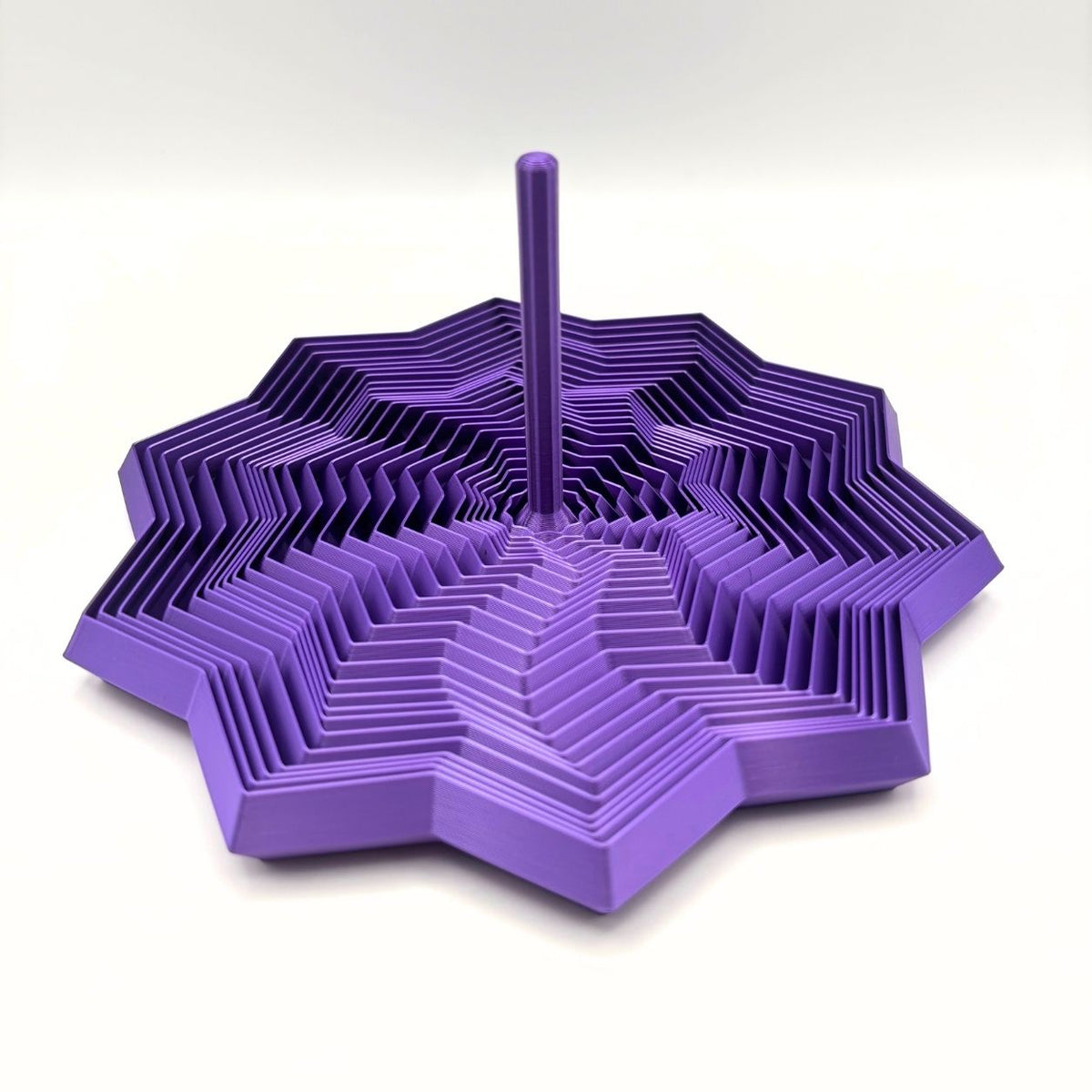 Hypnotic Spiral Fidget | Satisfying Sensory & Optical Illusion Desk Toy