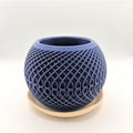Kinetic Planter | Modern Plant Pot with Wraparound Base