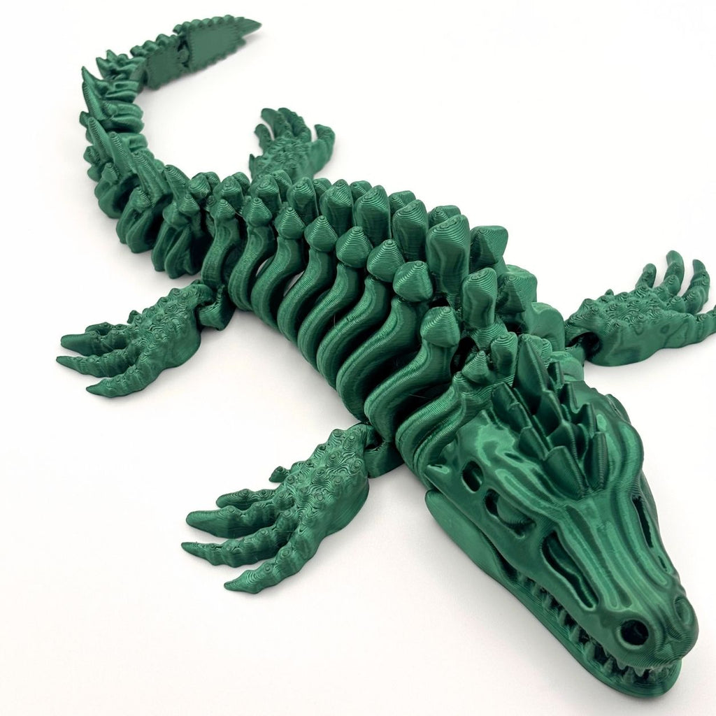 Articulated Mosasaurus Skeleton | 10" Prehistoric Fidget & Collectible
