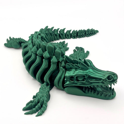 Articulated Mosasaurus Skeleton | 10" Prehistoric Fidget & Collectible
