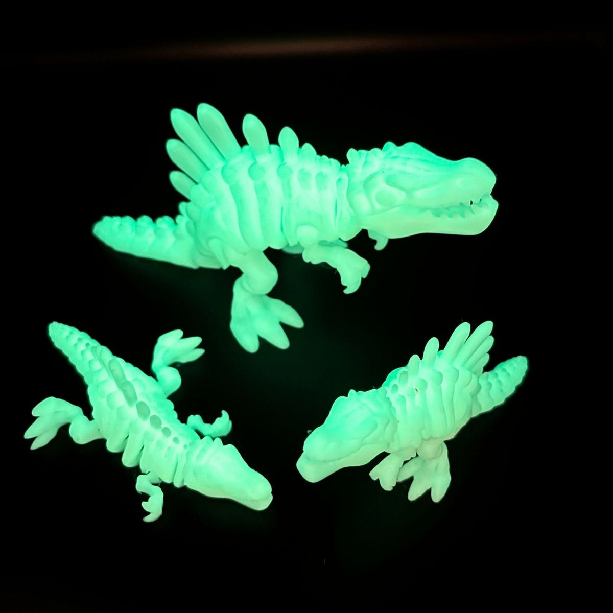 Articulated Spinosaurus Skeleton | 8" Dinosaur Fidget & Collectible