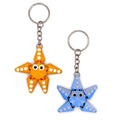 Mini Articulated Starfish Keychain | 2" Fidget & Backpack Charm